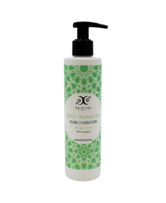 Après-shampoing volume et hydratation enrichi à l'aloe vera 100% naturel 250ml