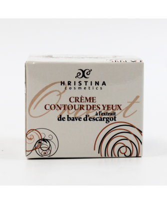 Crème contour des yeux à la bave d'escargot