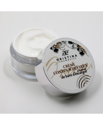 Crème contour des yeux à la bave d'escargot
