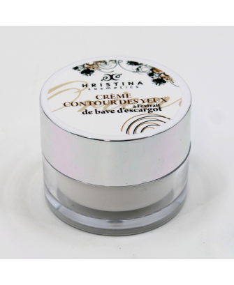 Crème contour des yeux à la bave d'escargot