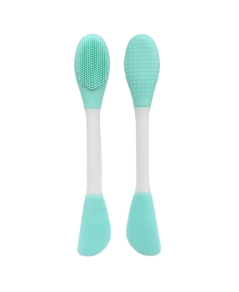 Spatule  brosse visage à double face bleue