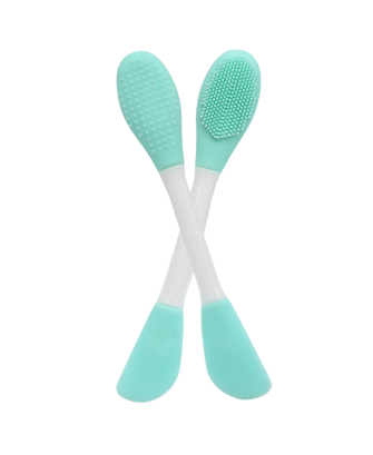 Spatule  brosse visage à double face bleue
