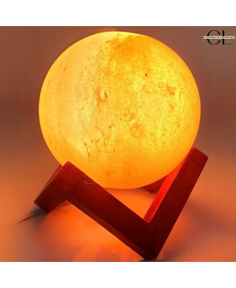Lampe de sel d'Himalaya Sphère 3KG