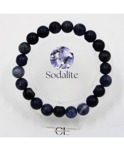 Bracelet en pierres naturelles Sodalite A 8-9mm