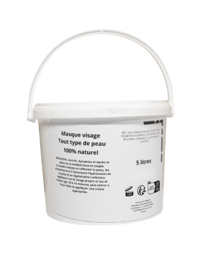 Masque visage tout type de peau - gros contenant 5 LITRES