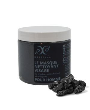 Masque nettoyant au charbon - Homme 200ml