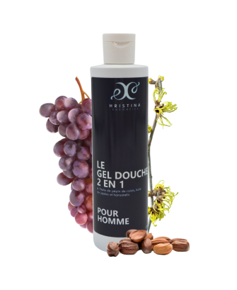 2 en 1 Shampoing et Gel douche - Homme 250ml
