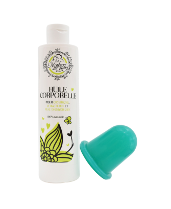 Pack anti-cellulite - Ventouse  huile