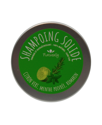 Shampoing solide - Frais et tonique 58gr