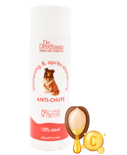 Shampoing pour chien - ANTI-CHUTE 200ml
