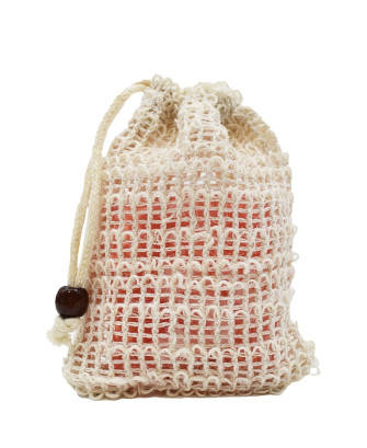 Sac à savon en sisal - Beige