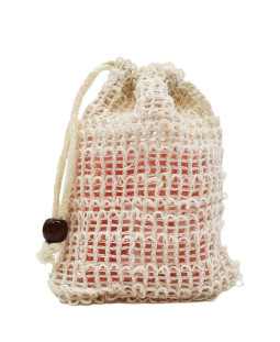 Sac à savon en sisal - Beige