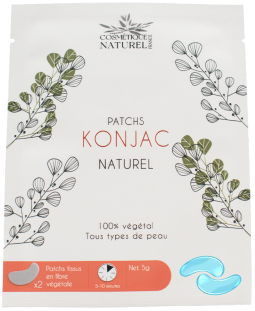 Patchs contours des yeux au Konjac - Myrtille