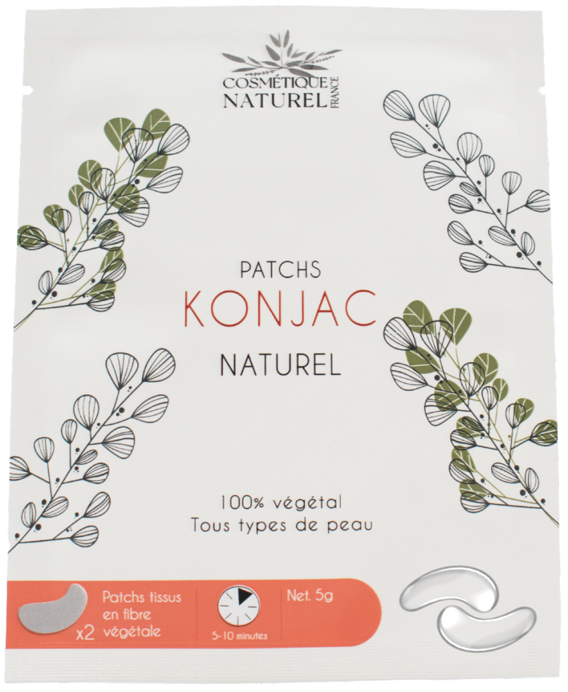 Patchs contours des yeux au Konjac - Citron
