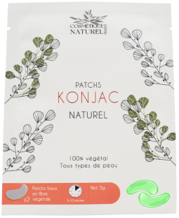 Patchs contours des yeux au Konjac - Aloé vera