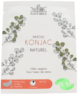 Patchs contours des yeux au Konjac - Aloé vera