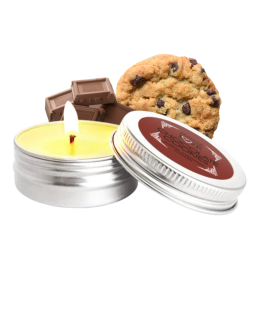 Mini Bougie de massage Chocolat Cookie 100% naturelle 30ml