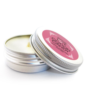 Mini Bougie de massage barbe à papa 100% naturelle 30 ml