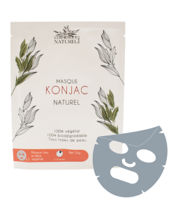 Masque Konjac - Charbon de bambou