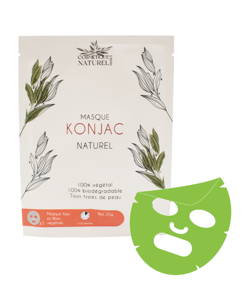 Masque konjac - Aloé vera