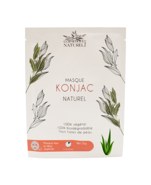 Masque konjac - Aloé vera