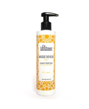 Masque capillaire lissant et protecteur d'été aux particules d'or - 250ml 100% naturel