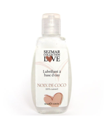 Lubrifiant à base d'eau 100% naturel Noix de coco 90 ml