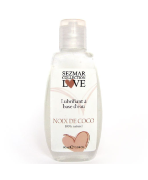 Lubrifiant à base d'eau 100% naturel Noix de coco 90 ml
