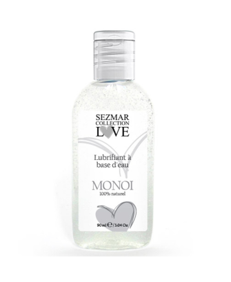 Lubrifiant à base d'eau 100% naturel Monoï 90 ml