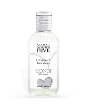 Lubrifiant à base d'eau 100% naturel Monoï 90 ml