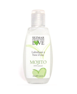 Lubrifiant à base d'eau 100% naturel Mojito 90 ml