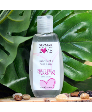 Lubrifiant à base d'eau 100% naturel Fruit de la passion 90 ml
