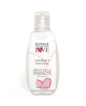 Lubrifiant à base d'eau 100% naturel Fruit de la passion 90 ml
