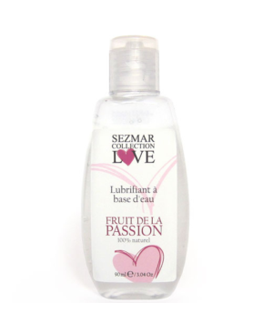Lubrifiant à base d'eau 100% naturel Fruit de la passion 90 ml