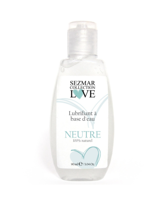Lubrifiant à base d'eau 100% naturel Neutre 90 ml
