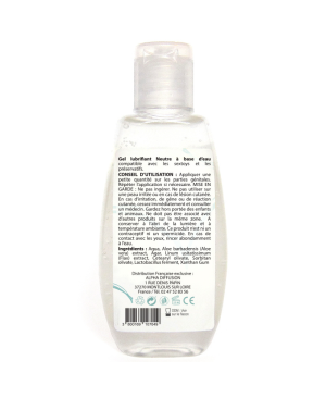 Lubrifiant à base d'eau 100% naturel Neutre 90 ml