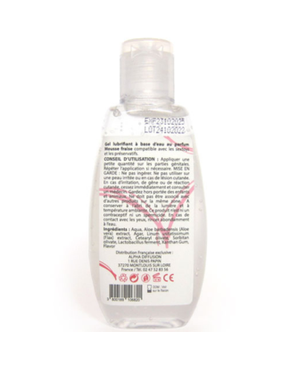Lubrifiant à base d'eau 100% naturel Mousse fraise 90 ml