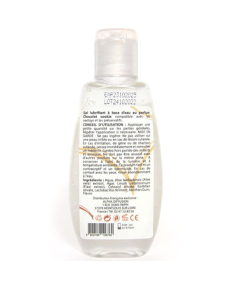 Lubrifiant à base d'eau 100% naturel Chocolat Cookie 90 ml