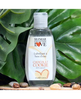 Lubrifiant à base d'eau 100% naturel Chocolat Cookie 90 ml