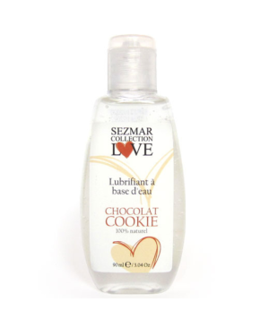 Lubrifiant à base d'eau 100% naturel Chocolat Cookie 90 ml