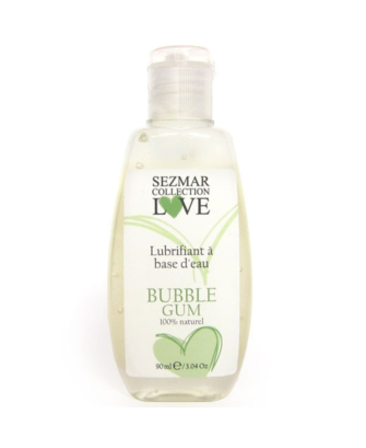 Lubrifiant à base d'eau 100% naturel Bubble Gum 90 ml
