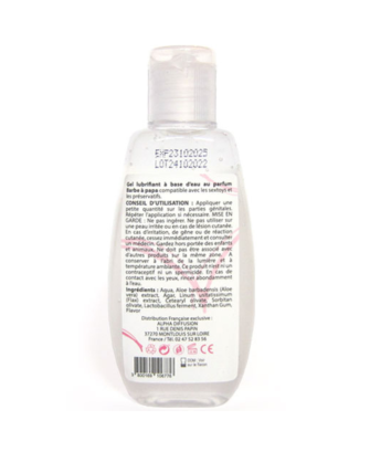 Lubrifiant à base d'eau 100% naturel Barbe à Papa 90 ml