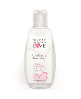 Lubrifiant à base d'eau 100% naturel Barbe à Papa 90 ml