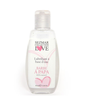 Lubrifiant à base d'eau 100% naturel Barbe à Papa 90 ml