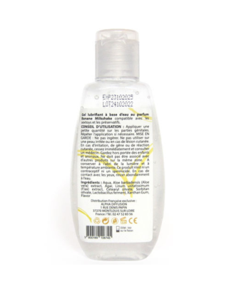 Lubrifiant à base d'eau 100% naturel Banane Milkshake 90 ml