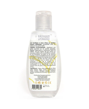 Lubrifiant à base d'eau 100% naturel Banane Milkshake 90 ml