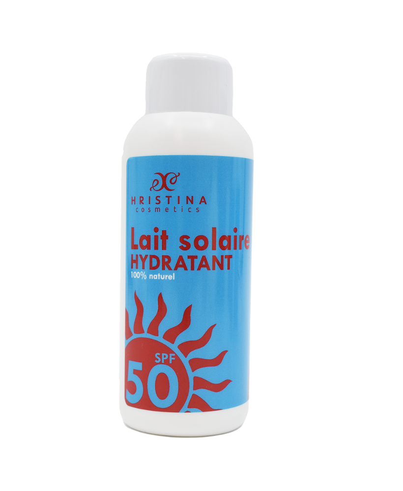Lait solaire hydratant et protecteur SPF50 - 150ml 100% naturel