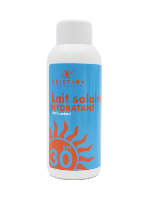 Lait solaire SPF30 hydratant et protecteur - 150ml 100% naturel