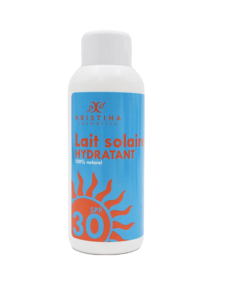 Lait solaire SPF30 hydratant et protecteur - 150ml 100% naturel