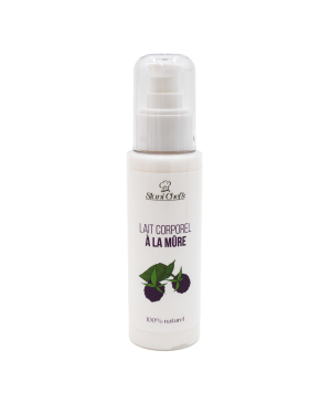 Lait corps hydratant à la mûre - 100ml 100% naturel